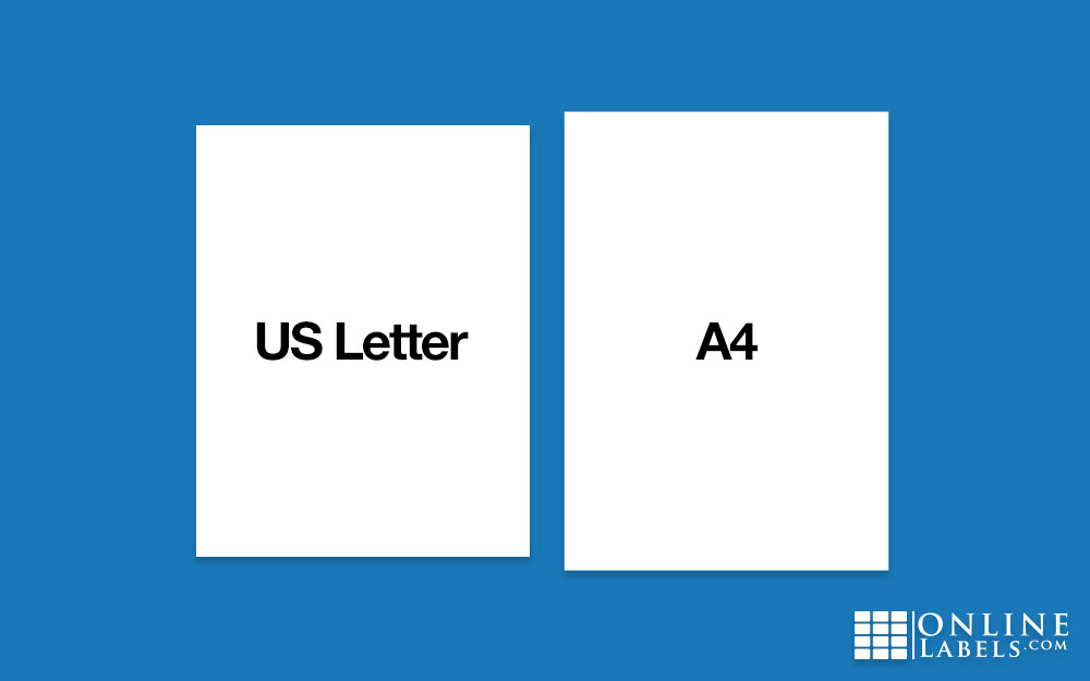 Letter And A4 Size