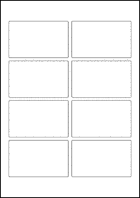 90mm X 55mm Blank Label Template Eu