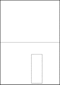 Product EU30183WX - 210mm x 148mm Labels - Standard Matt White - 3 Per A4 Sheet