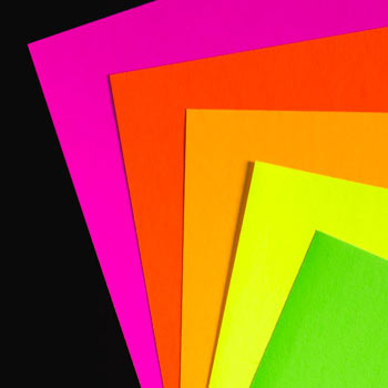 Fluorescent Matt Colour Labels banner image