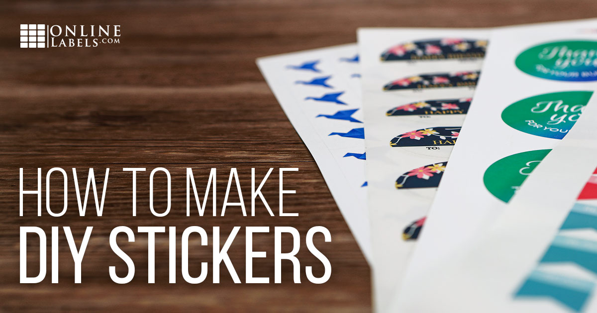 Create Eye Catching Stickers At Home Online Labels