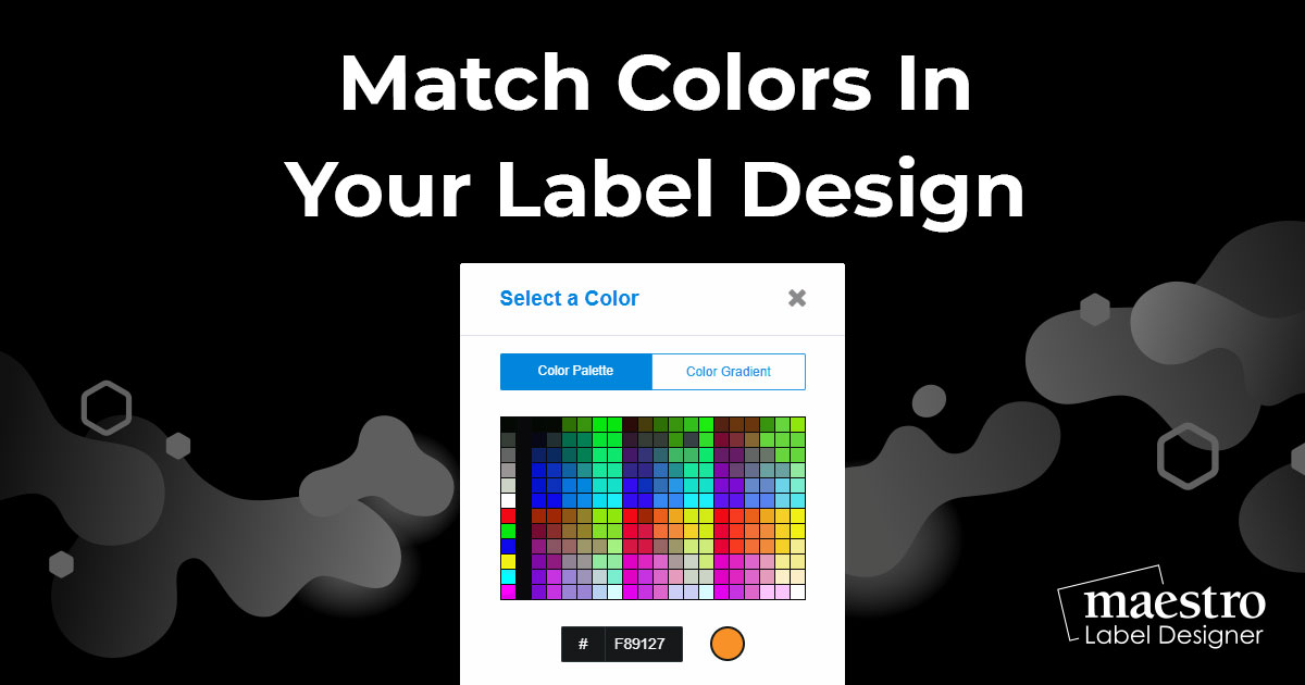 How To Match Colours In Your Label Design