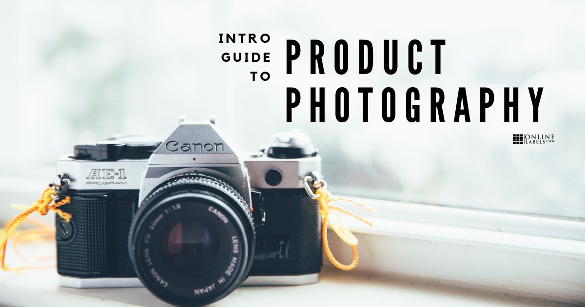 Product photography for beginners.
