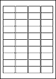 Blank A4 Label Templates for Microsoft Word, PDF, Maestro Label ...